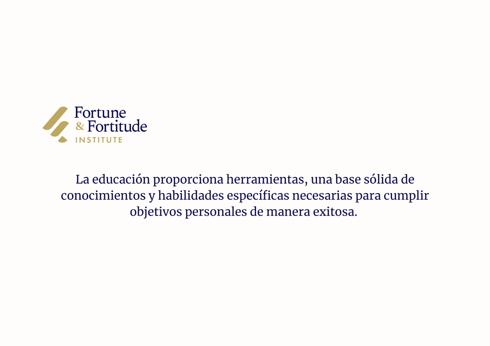 Fortune & Fortitude Institute